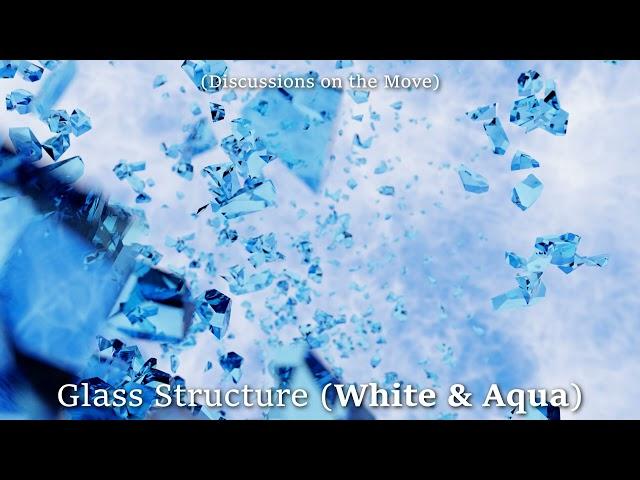 [LOOP] Glass Structure (White & Aqua)