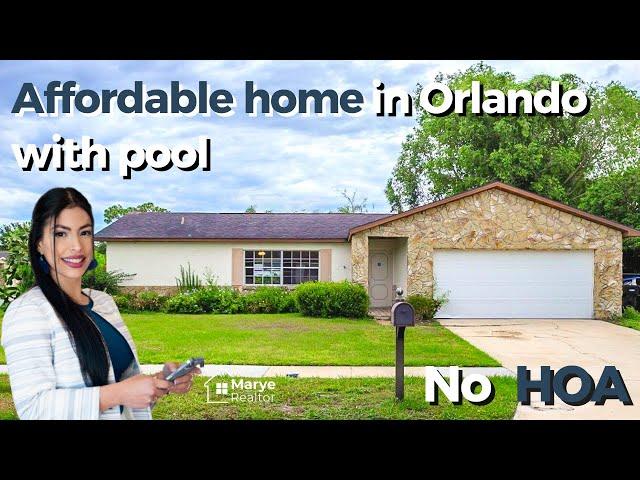 Affordable home with pool in Orlando, FL  | With no HOA | Marye Caldera