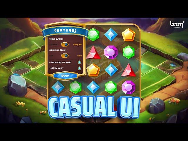 CASUAL UI | Sound Effects | Trailer