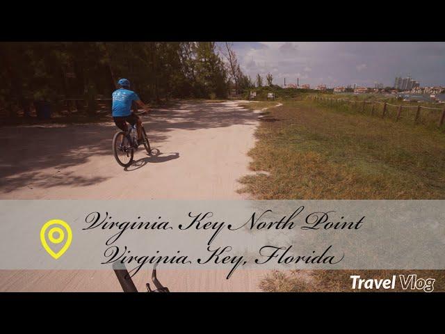 MOUNTAIN BIKING NORTH POINT TRAILS VIRGINIA KEY, FLORIDA TRAVEL VLOG 2020