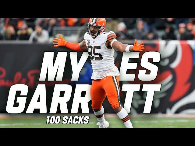 Myles Garrett's First 100 Career Sacks