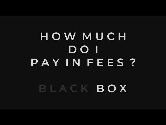 How Much Do I Pay in Fees? - Black Box Stake Pool [BLKBX]