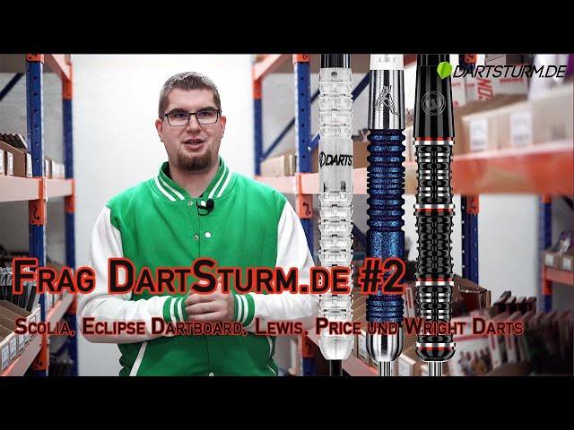 Frag DartSturm.de #2 ⁉️ | Scolia, Eclipse Dartboard, Lewis, Price und Wright Darts 