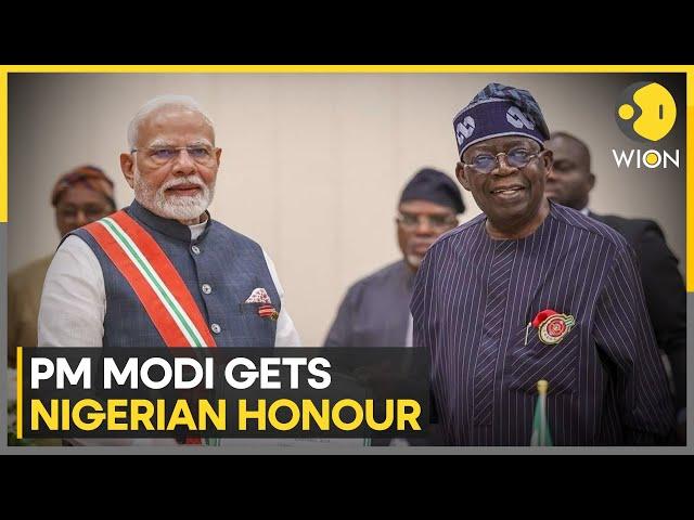 PM Modi's Historic Nigeria Visit: Indian PM Gets Nigerian Honour | Latest News | WION