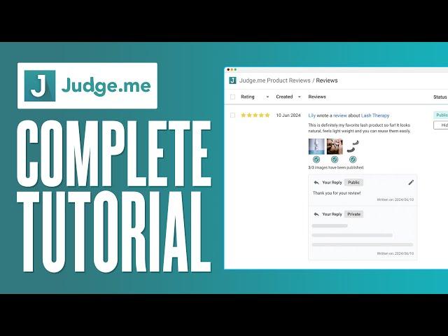 How To Use Judge.Me For Your Shopify Store (2024) Full Guide