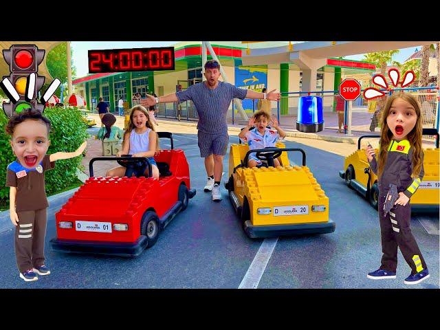 KUZEY ELİF 24 SAAT DUBAİ OTEL VLOG ‼️ KAHVALTI, TEMA PARK !! 24 SAAT VLOG !!