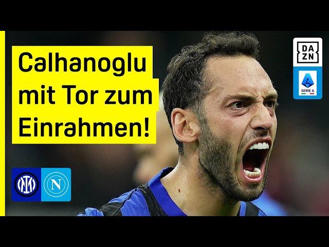 Calhanoglu mit absolutem Traumtreffer im Top-Spiel: Inter Mailand - SSC Neapel | Serie A | DAZN