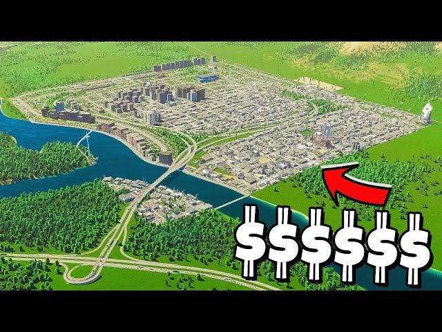 Can a ONE TILE city still be successful in Cities Skylines 2?