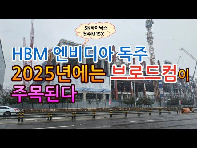 [고덕달팽이]HBM 엔비디아 독주...2025년 브로드컴이 주목된다