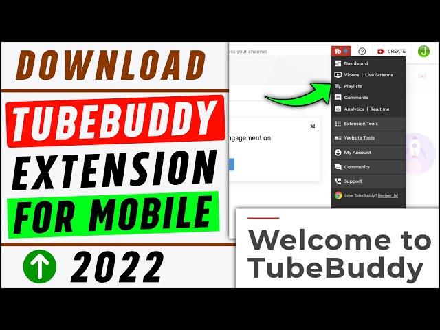 DOWNLOAD TubeBuddy Extesion in Mobile 2022 | TubeBuddy Extension For Chrome Android 2022 | TubeBuddy