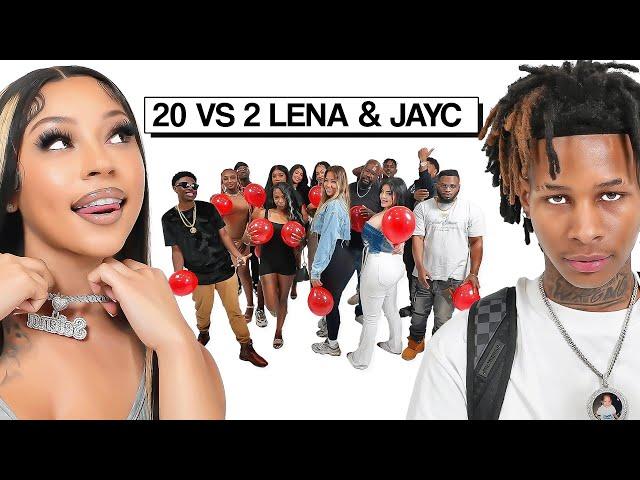 20 WOMEN VS 2 INFLUENCERS: JAYC & LENA DAVIS