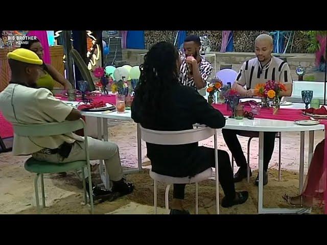 BBMZANSI 2024: HOUSEMATE IN SHOCK AS THE SAW THEIR DINNER VENUE BIGGIE WENT BIG ON THIS ONE