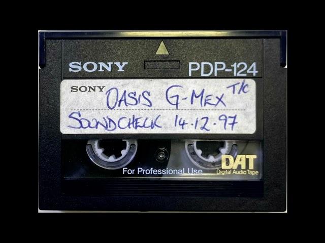 Oasis - "Its A Crime" (Let There Be Love) [Early Snippet From The Lost Unheard GMEX Soundcheck 1997]