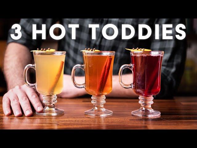 3 Hot Toddy Recipes - Scotch, Rum, & Mezcal!