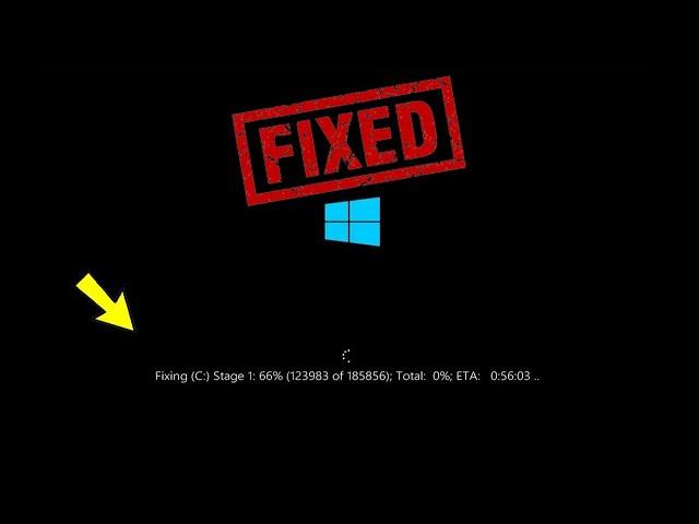 Stop Fixing C Stage 1 In Windows 11/10 | How To Solve Fixing C: Stage Windows 10/11 (2023)