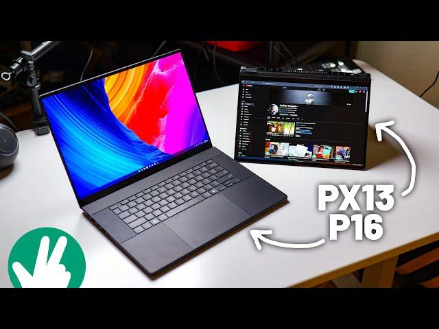 ASUS ProArt PX13 and P16: Proper portable creator powerhouses