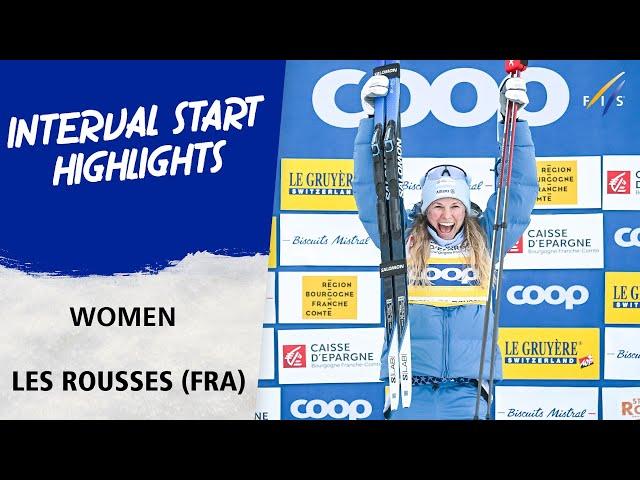 Jessie Diggins bounces back to extend overall World Cup lead | FIS Cross Country World Cup 24-25