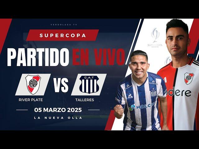  RIVER PLATE VS TALLERES PARTIDO EN VIVO / SUPERCOPA INTERNACIONAL