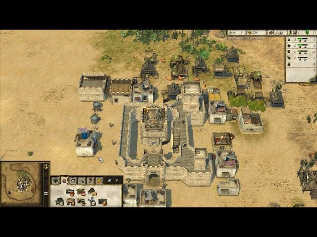 Stronghold Crusader 2 1 VS 3 гайд как выигрывать