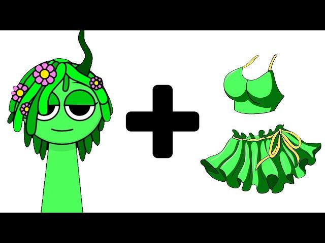 Vineria + SWIMWEAR = ??? Incredibox Sprunki Animation