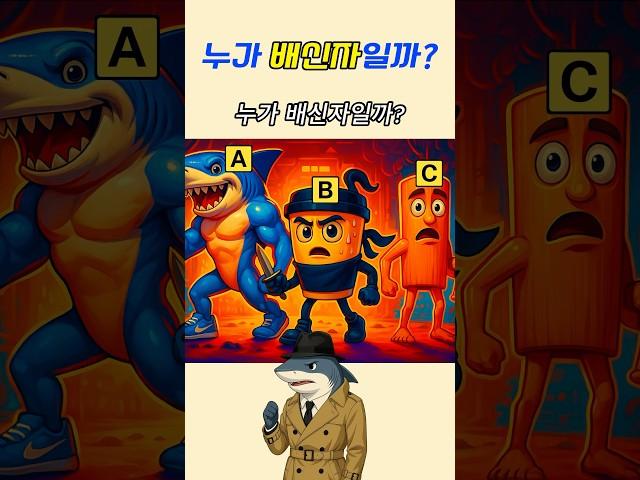 누가 배신자일까?! 맞힐수 있나요?                                             #italianbrainrot