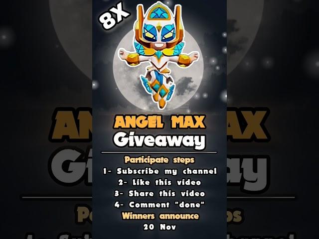 8x Angel Max Skin Giveaway  #brawlstars #angelmaxgiveaway #brawltalk