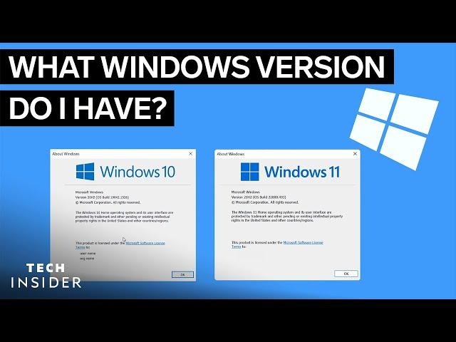 What Windows Version Do I Have?