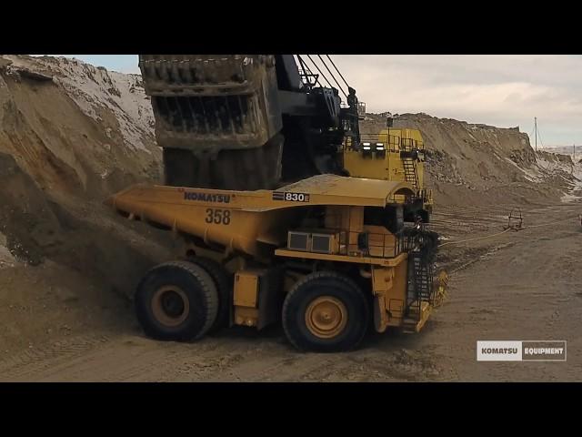 Komatsu 830E Electric Mining Truck is Perfect Match for Wyodak Mine - Komatsu Equipment Company