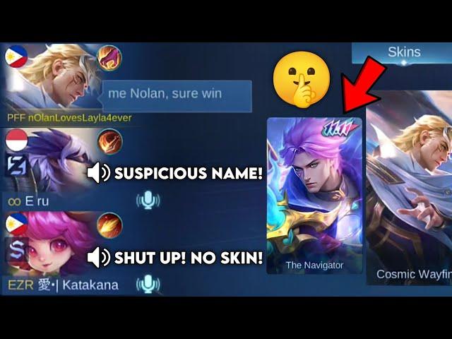 NOLAN "NO SKIN" PRANK IN HIGH RANK!! (SO FUNNY!) NOLAN NEW 11.11 SKIN "THE NAVIGATOR" RANK GAMEPLAY