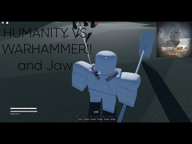 Warhammer & Jaw Titan VS Humanity.. | AOT:Syndicate