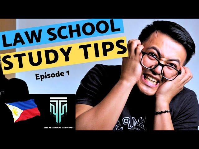 How to STUDY in Law School | Effective Study Tips Part 1 | Philippines | With English Subtitles