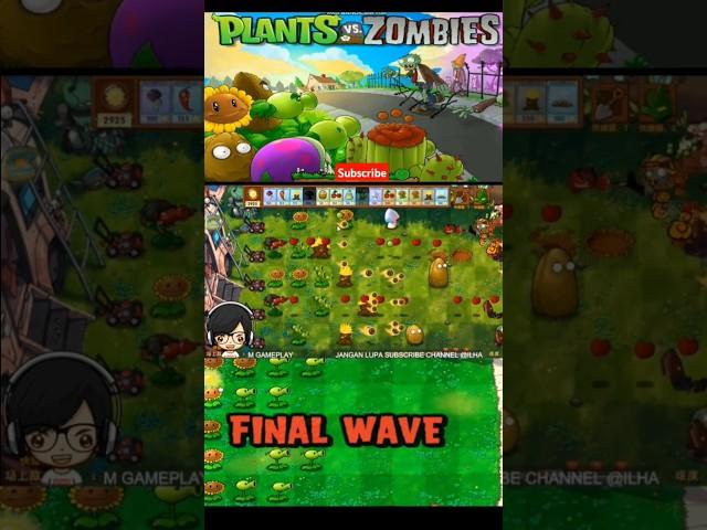 Plants Vs Zombies final Wave #shorts