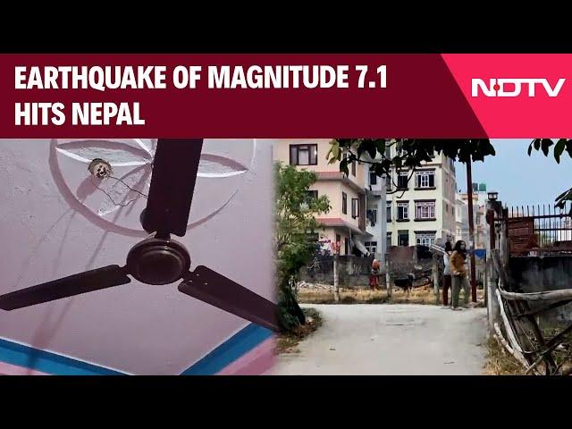 Nepal Earthquake | Earthquake Of Magnitude 7.1 Hits Nepal, Tremors Felt In Parts Of India