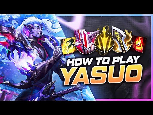 HOW TO PLAY YASUO SEASON 13 | Build & Runes | Season 13 Yasuo guide | League of Legends