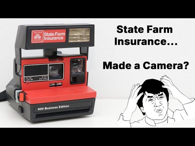 That time an insurance company made a camera: The State Farm Insurance Polaroid 600