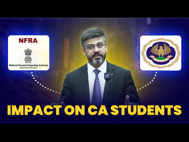 NFRA vs ICAI: Three Major Issues | Changes in AUDIT | NFRA Declares 40 New Standards! | CA News