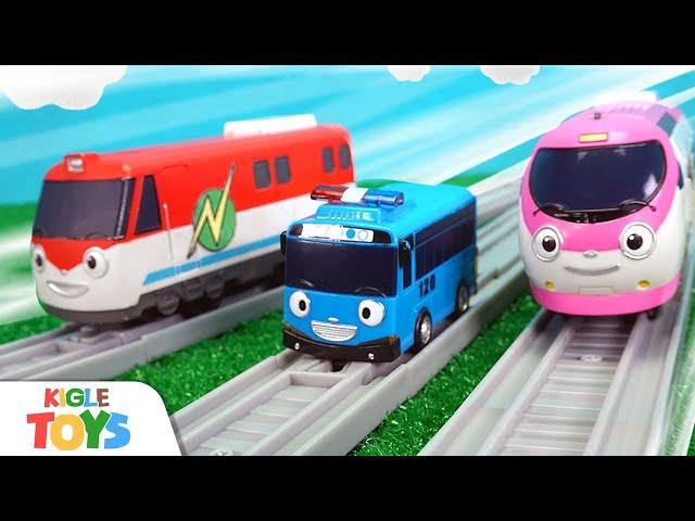 إنسان آلي سيارات الاطفال تايو | قطار الوحش | KIGLE TOYS - ألعاب للأطفال