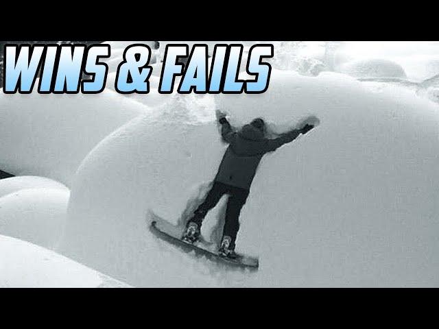 JUST SEND IT - Funny Snowboarding Tricks (Wins & Fails)