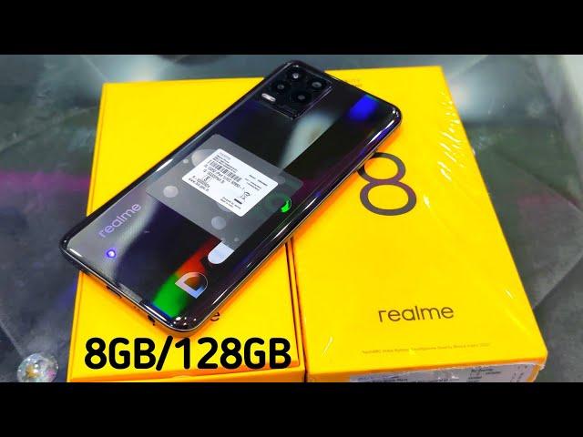 Realme 8 8GB/128GB Unboxing , First Look & Review !! Realme Price, Specifications & More #Realme