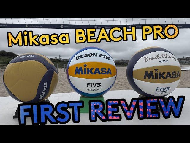 New Mikasa Beach Pro Volleyball Review