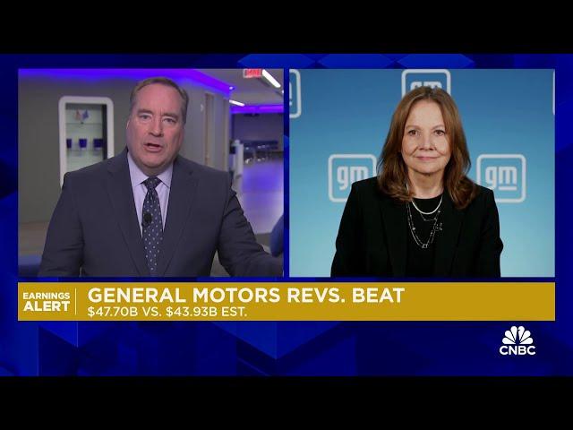 GM CEO Mary Barra on Q4 results, 2025 outlook and impact of Trump tariffs