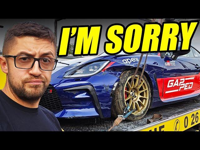 I Crashed the GR86 on the Nürburgring.