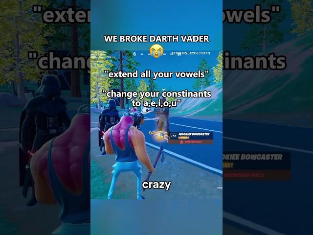 HOW TO BREAK VADER #zyfe #fortnite #gaming