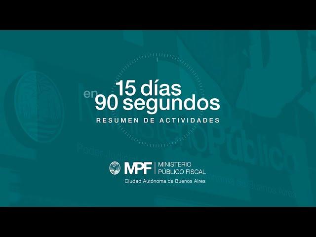 15 DÍAS EN 90 SEGUNDOS