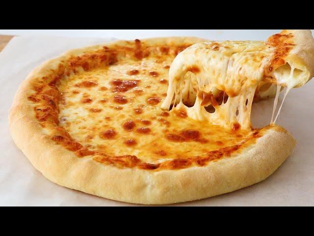 3 Simple and delicious pizza! No kneading! Incredibly easy