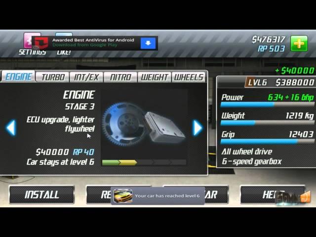 Android Play: Drag Racing Career Stage 6 Walkthrough