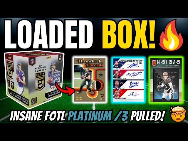 This Box Was Stacked!!! 2024 Donruss Elite FOTL Hobby Box Review!