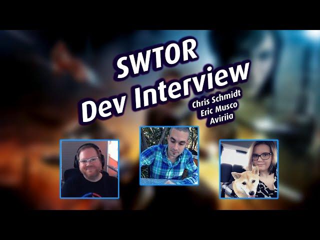 SWTOR Interview with Eric Musco, Chris Schmidt and Aviriia