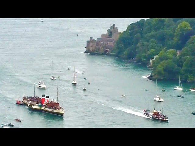 󠁧󠁢󠁥󠁮󠁧󠁿 Dartmouth Regatta: Paddle Steamers - PS Waverley & PS Kingswear Castle