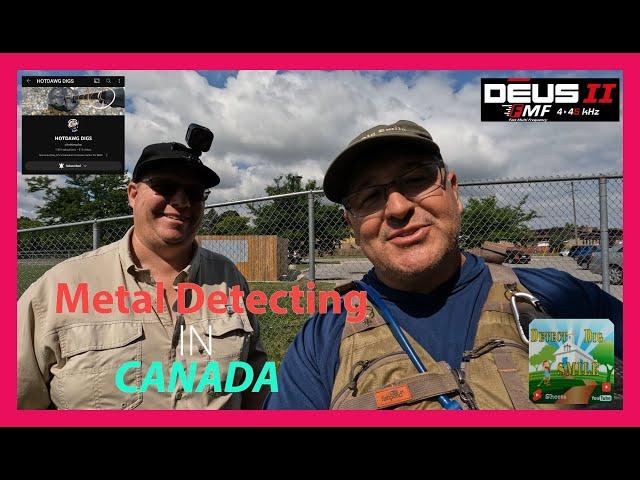 Metal Detecting in Canada with my XP Deus II • Shout out